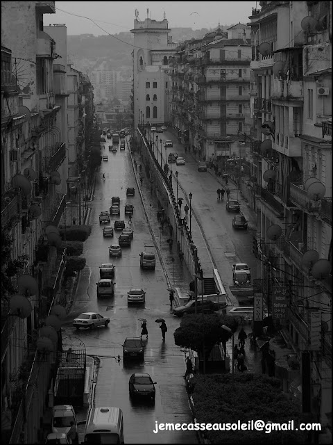 Alger sous la pluie