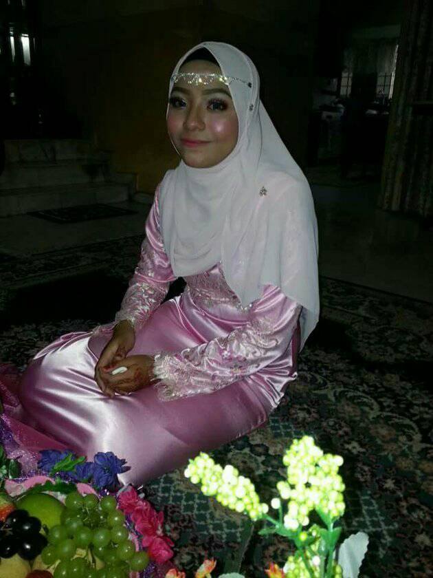 Malaysian Bridal Satin Dresses 726 Malaysian Baju Kurung