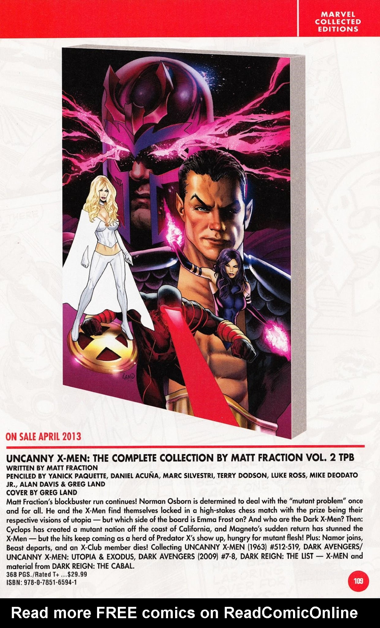 Read online Marvel Previews comic -  Issue #6 - 111