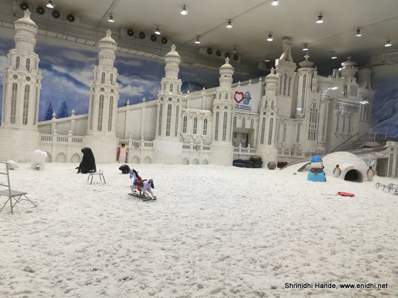 VGP Snow kingdom Chennai Experience and review. eNidhi India Travel Blog