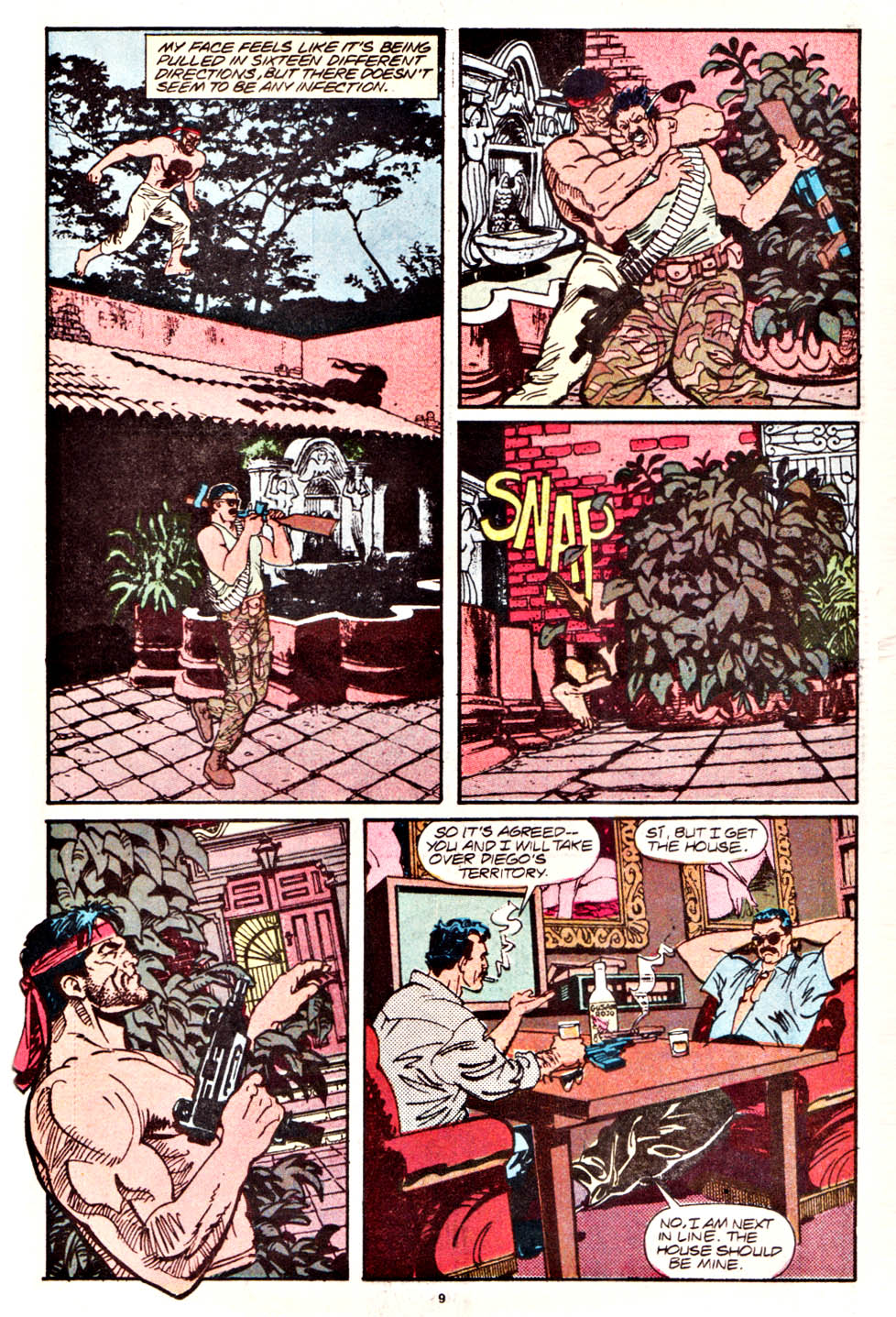 The Punisher (1987) Issue #39 - Jigsaw Puzzle #05 #46 - English 8
