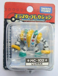 Regigigas Pokemon figure Tomy Monster Collection MC series