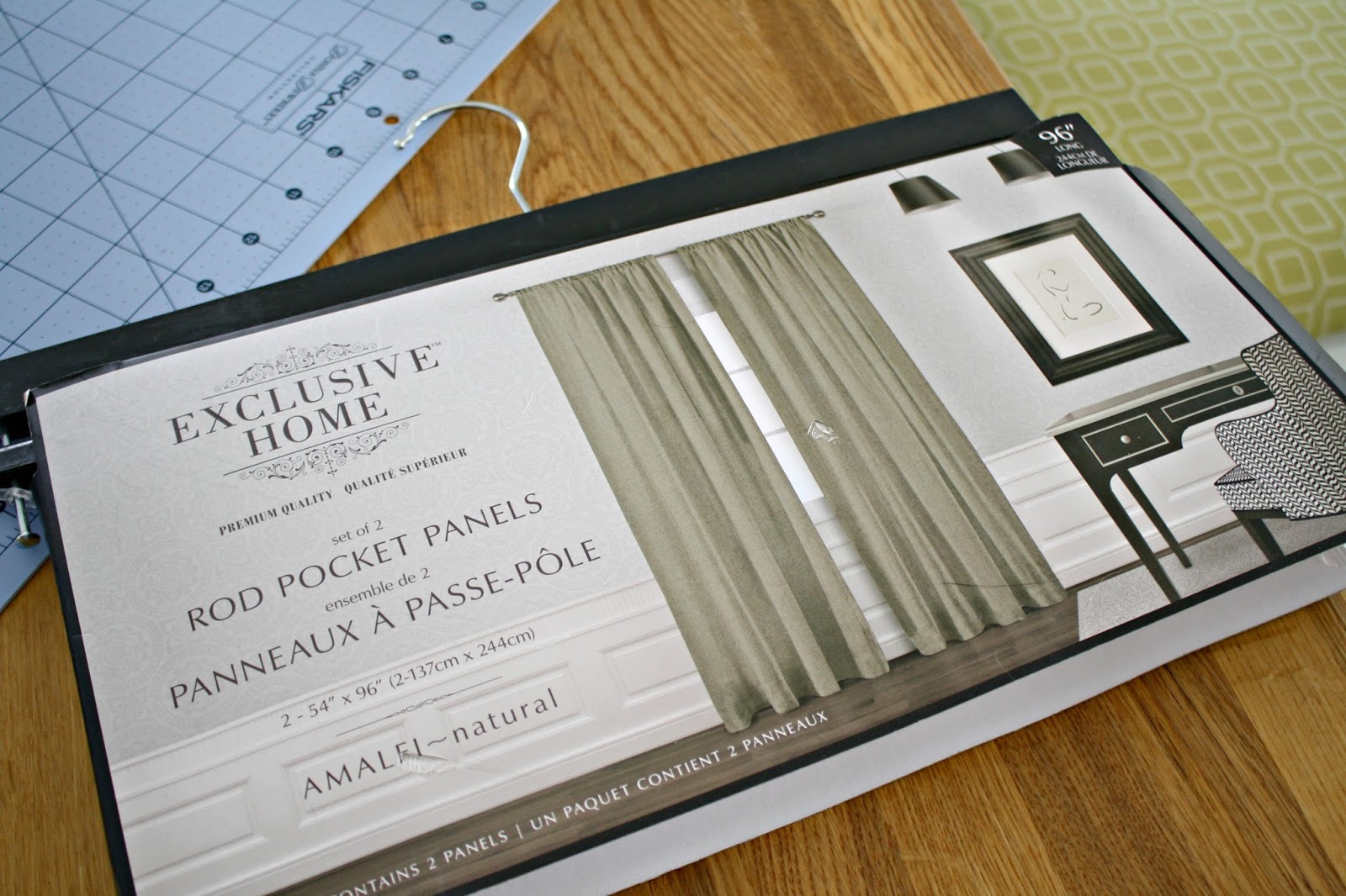 Make euro pillows with inexpensive drapes Thrifty Decor Chick