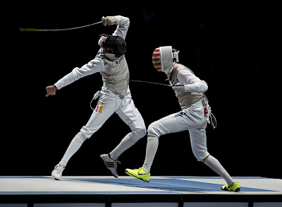 The Plashing Vole: Yet more Olympic fencing pictures