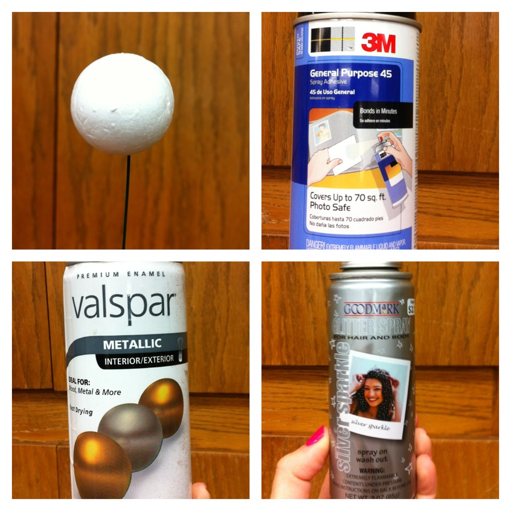 Let's Get Creative Styrofoam Ball Decor