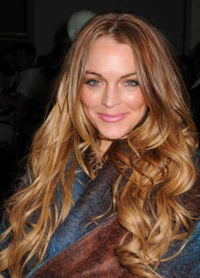 Lindsay lohan celebrity haircut hairstyles
