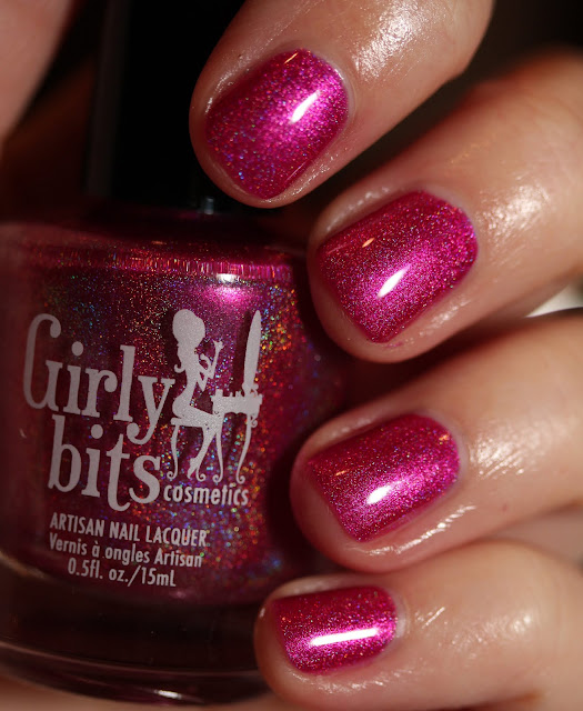 Girly Bits November CoTM Nail Polish The Fuchsia Is Ours