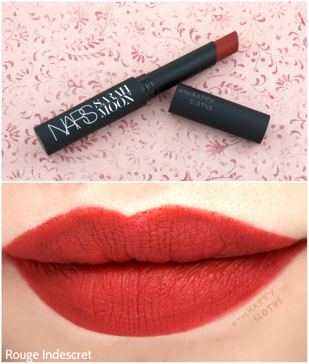 NARS Holiday 2016 Sarah Moon Matte Lipstick Review and Swatches