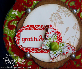 Beautiful Gratitude Journal by Stampin' Up! Demonstrator Bekka Prideaux - check out www.feeling-crafty.co.uk