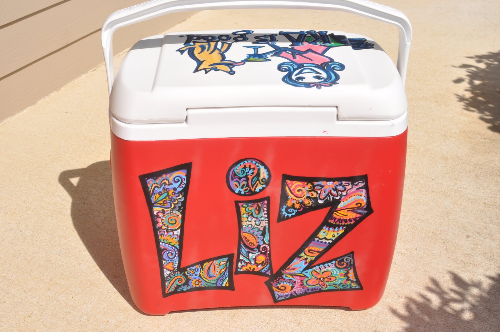 Creative Design by Allyson Misc. Themed Coolers