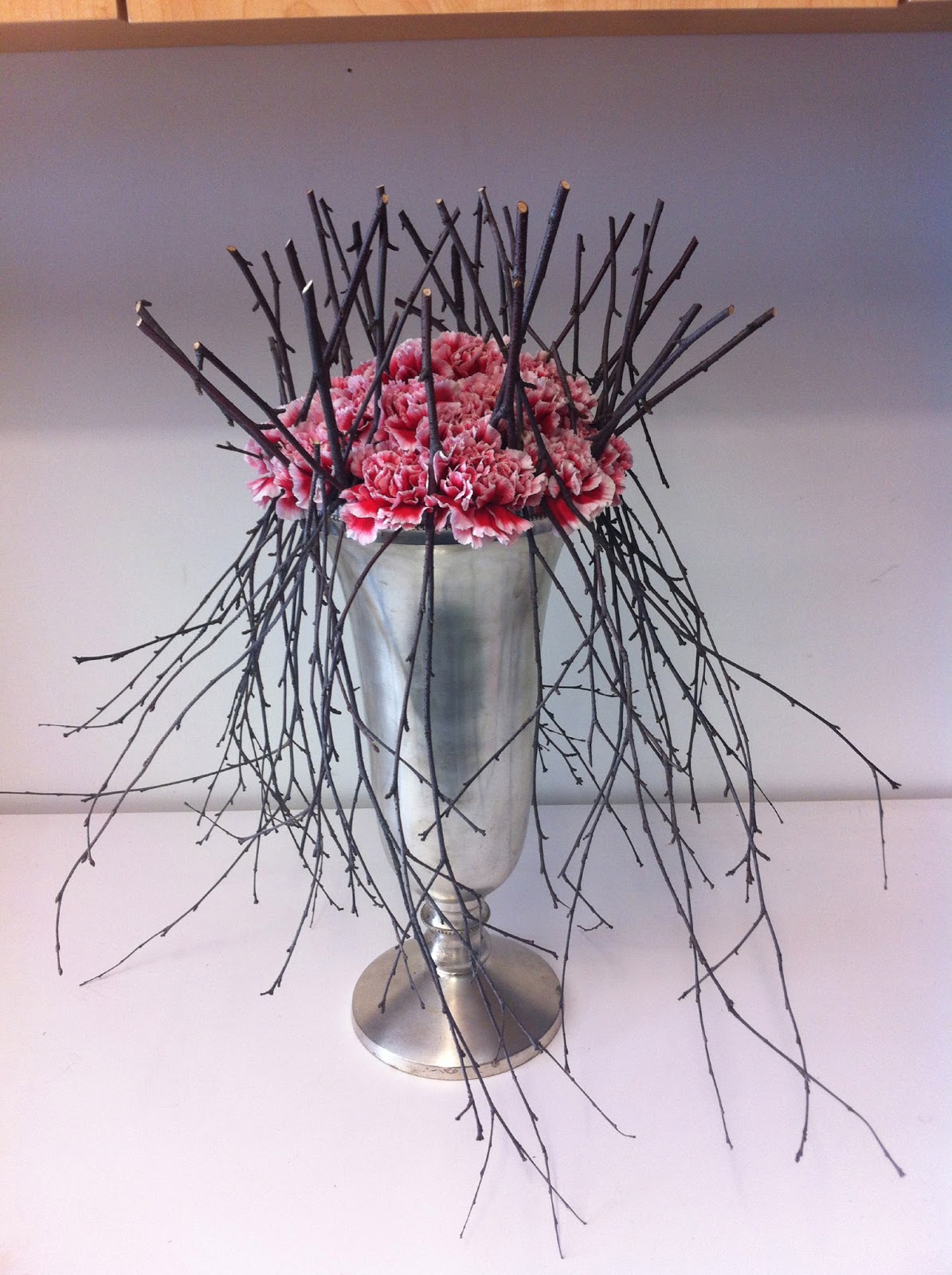 Chic Floral Designs Woven twigs