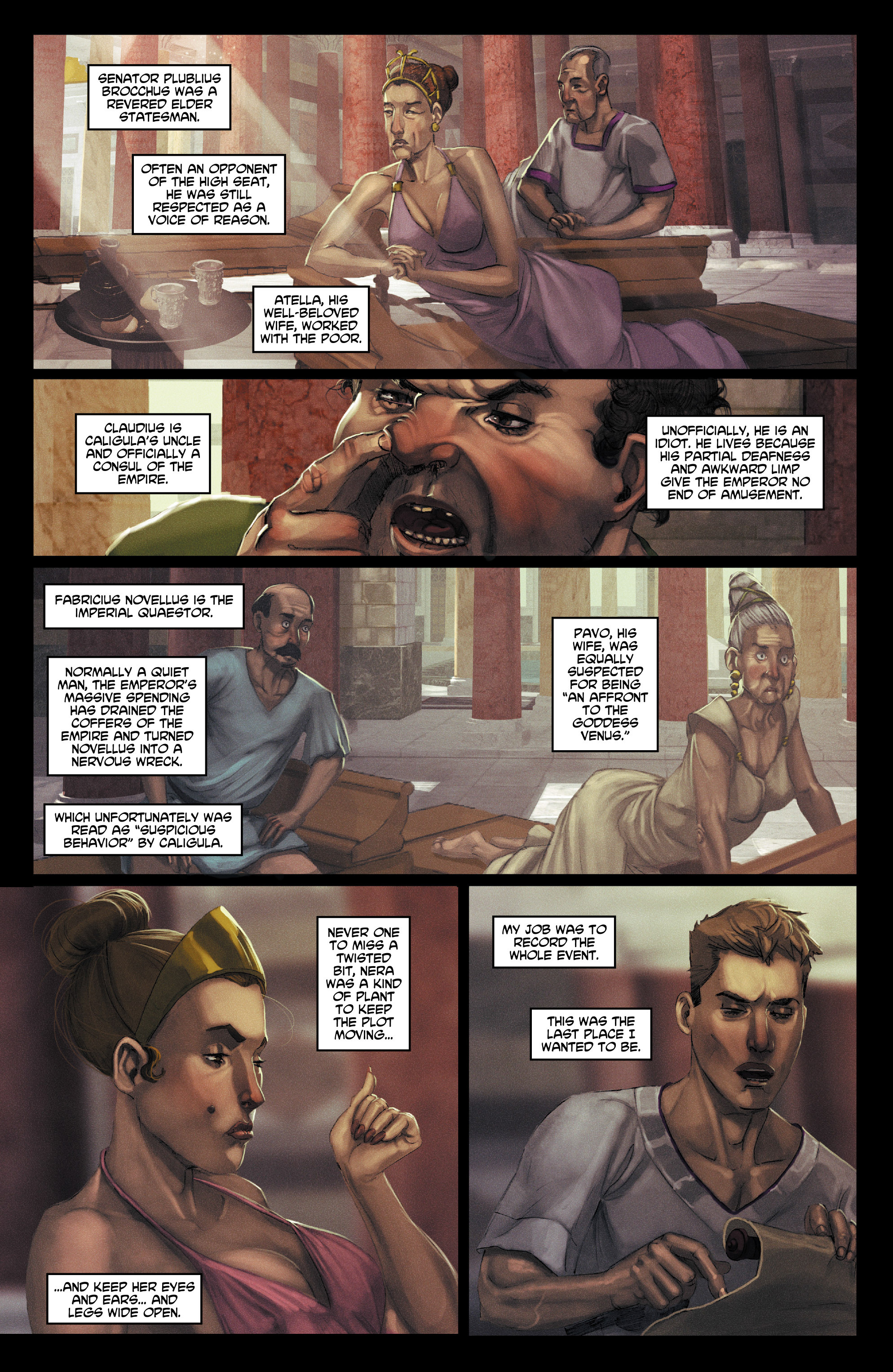 Read online Caligula comic -  Issue #4 - 10