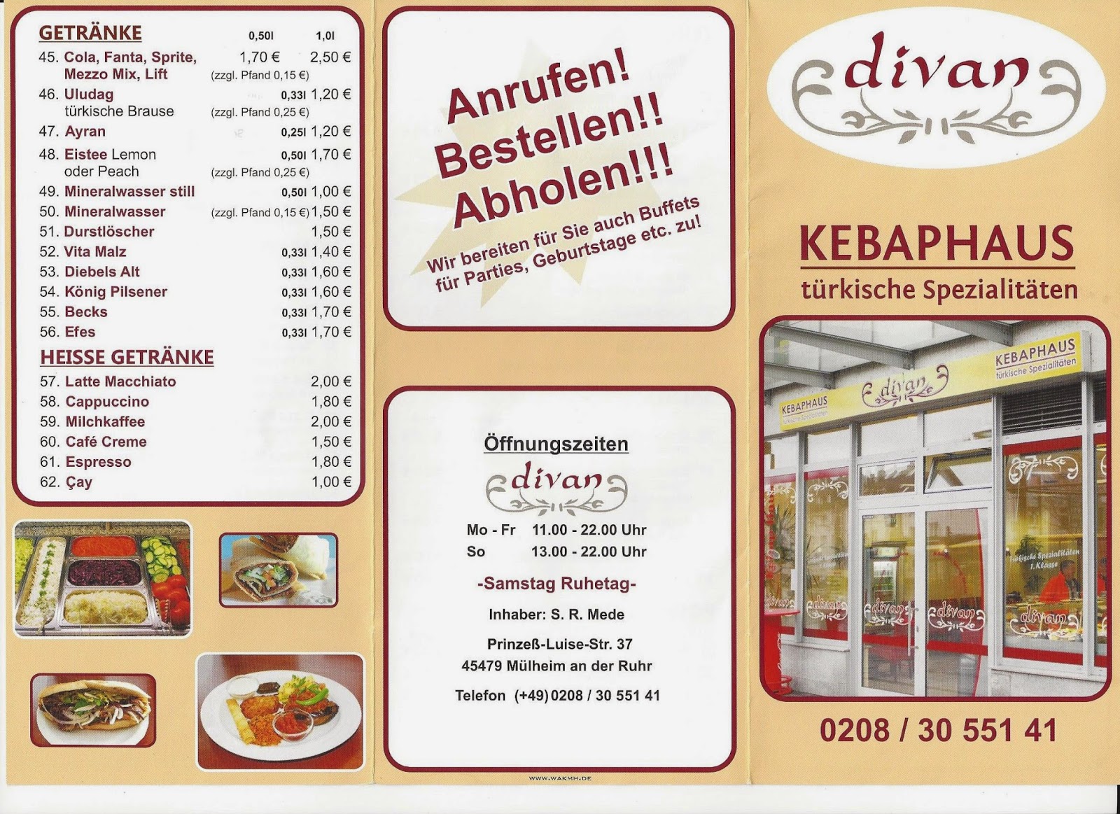 4330 Mulheim An Der Ruhr Offnungszeiten Und Speisekarte Vom