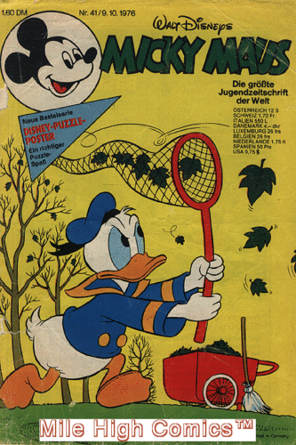 Heft Nr 14  von 1965 MICKY MAUS Comic / Z Walt Disneys 2 