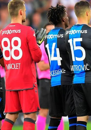 Free Football Fonts Club Brugge 2019 2020 Macron Font