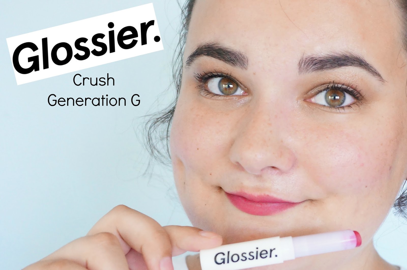 Glossier Generation G Matte Lipstick "Crush" Review.