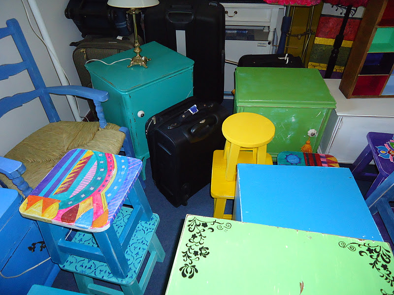 +VINTOUCH+ MUEBLES ,RECICLADOS ,PINTADOS A MANO : RECICLADOS ,COLORES