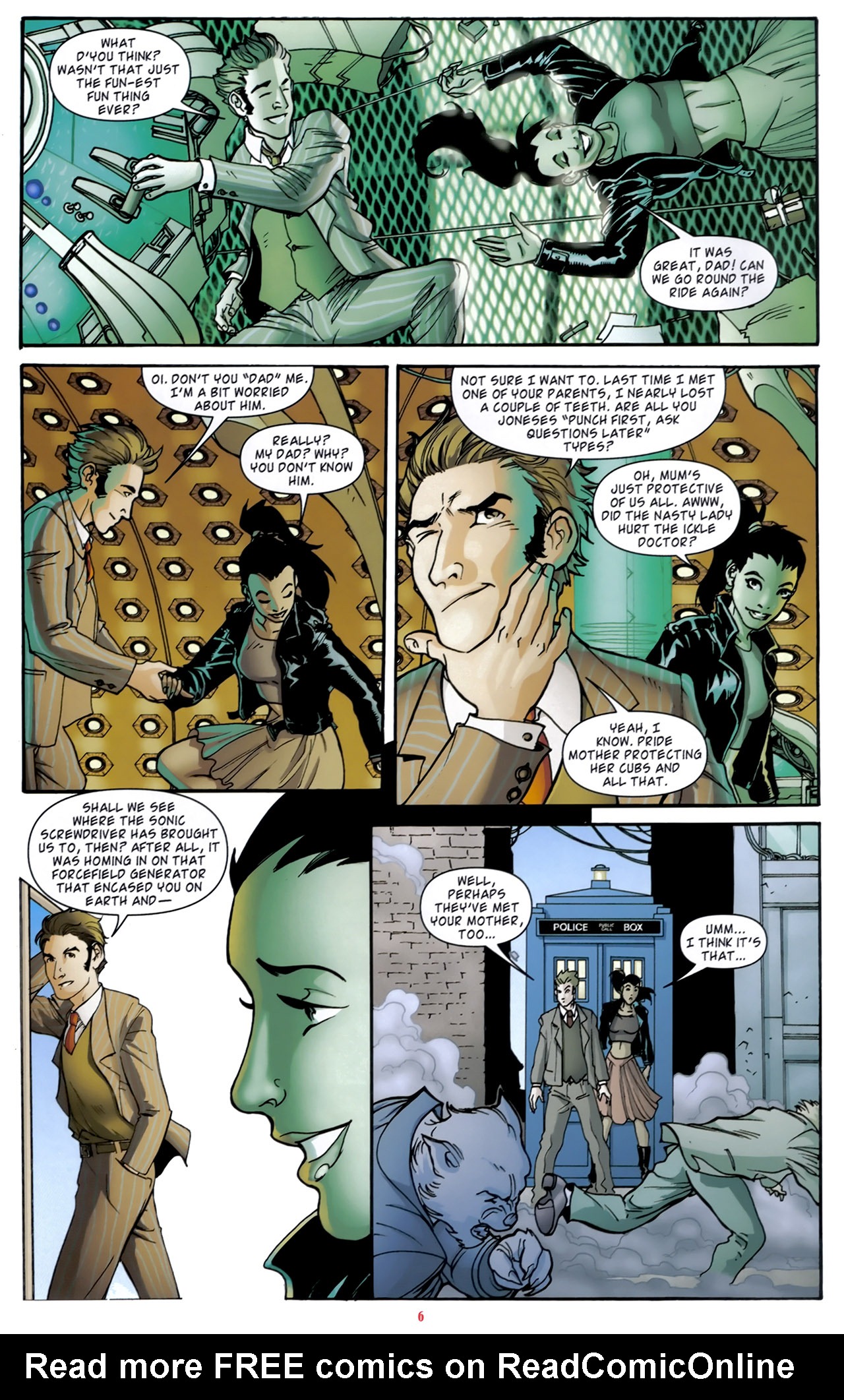 Read online Doctor Who (2008) comic - Issue #3 - 8