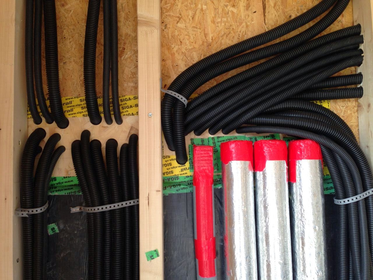 Wie Bekomme Ich Ein Kabel Durch Ein Leerrohr Christian & Danielas Baublog: Elektroinstallation - Verlegung der Leerrohre