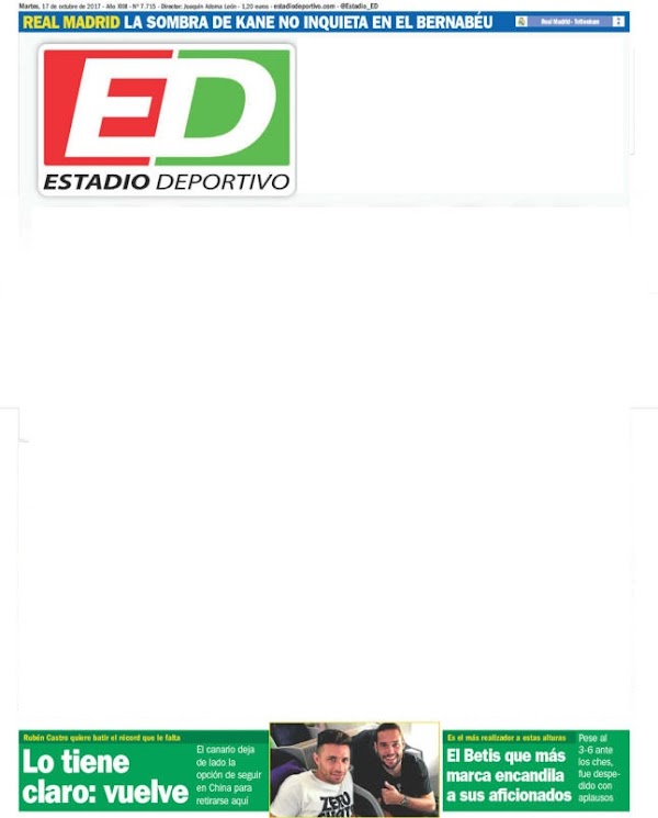 Betis, Estadio Deportivo: "Lo tiene claro: Vuelve"