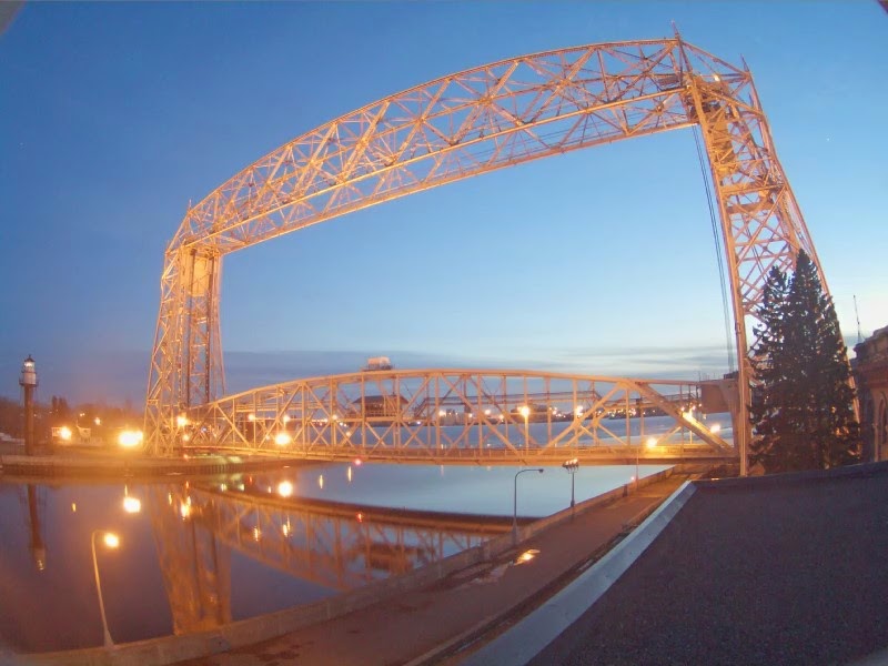 Duluth Harbor Cam Aerial Lift Bridge Control Room