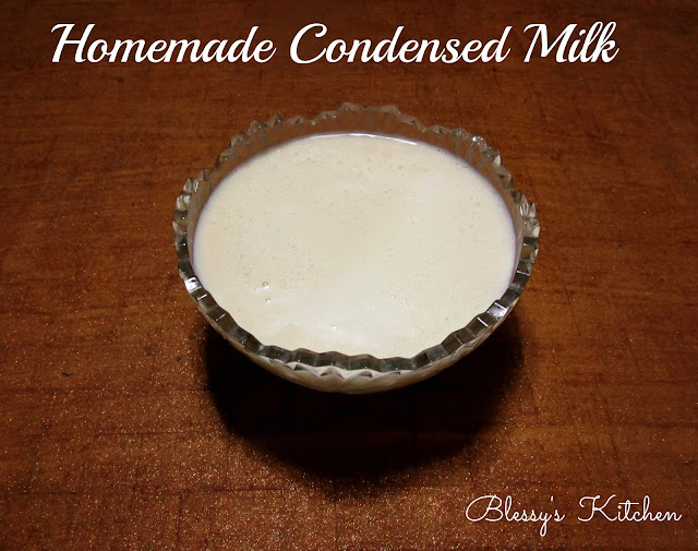 Blessy's Kitchen Easy Homemade Condensed Milk