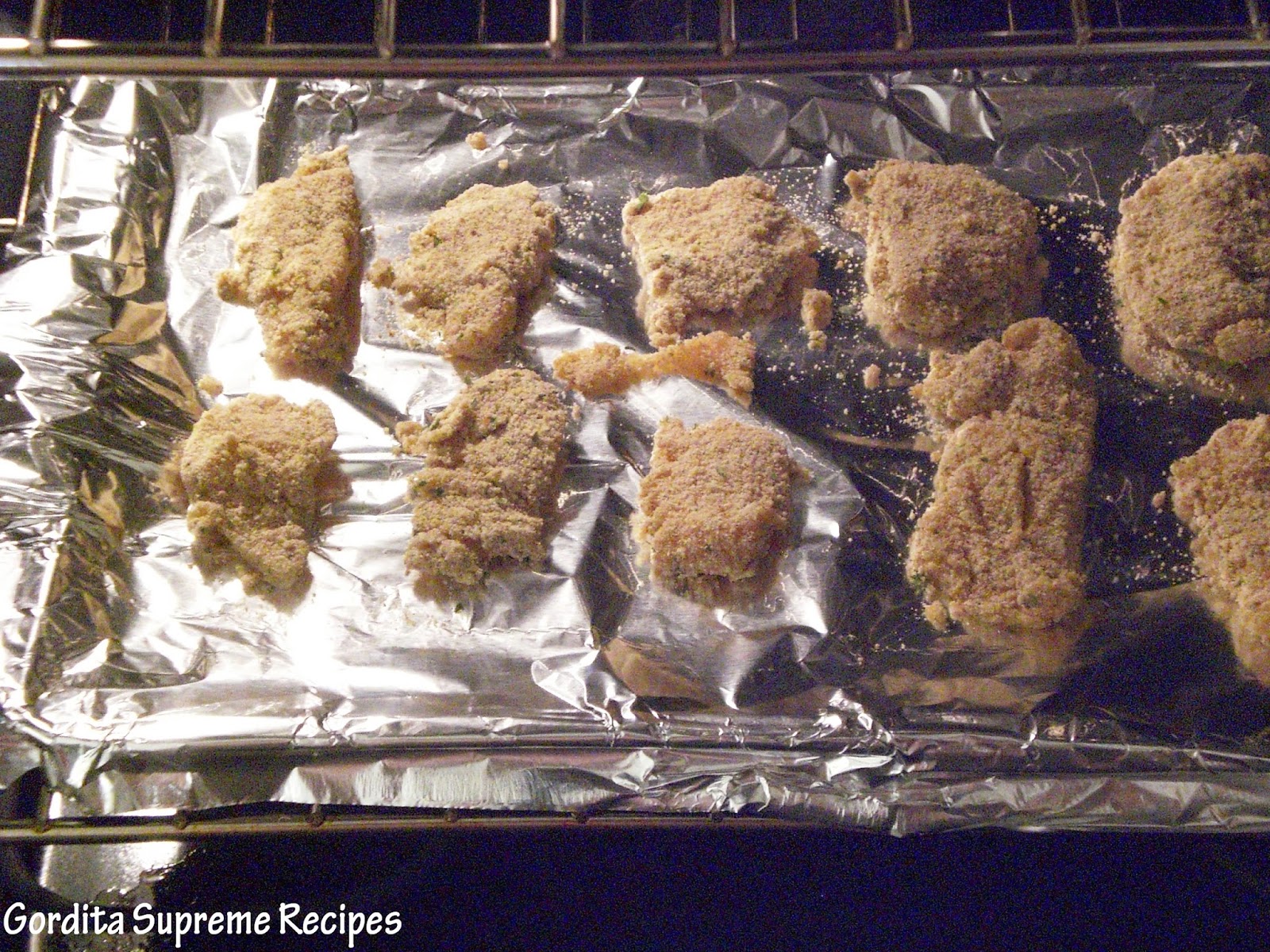 Chicken with bread crumbs Gordita Supreme Recipes