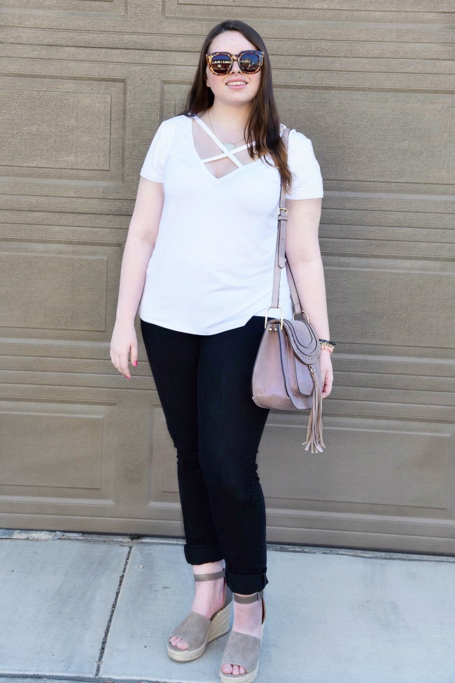 Two Ways To Wear Espadrille Wedges