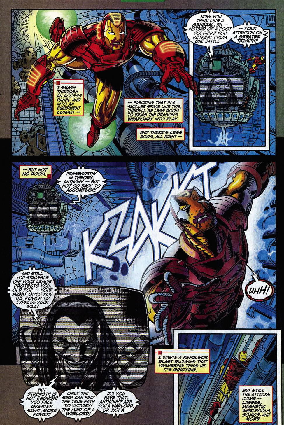 Read online Iron Man (1998) comic -  Issue #10 - 30