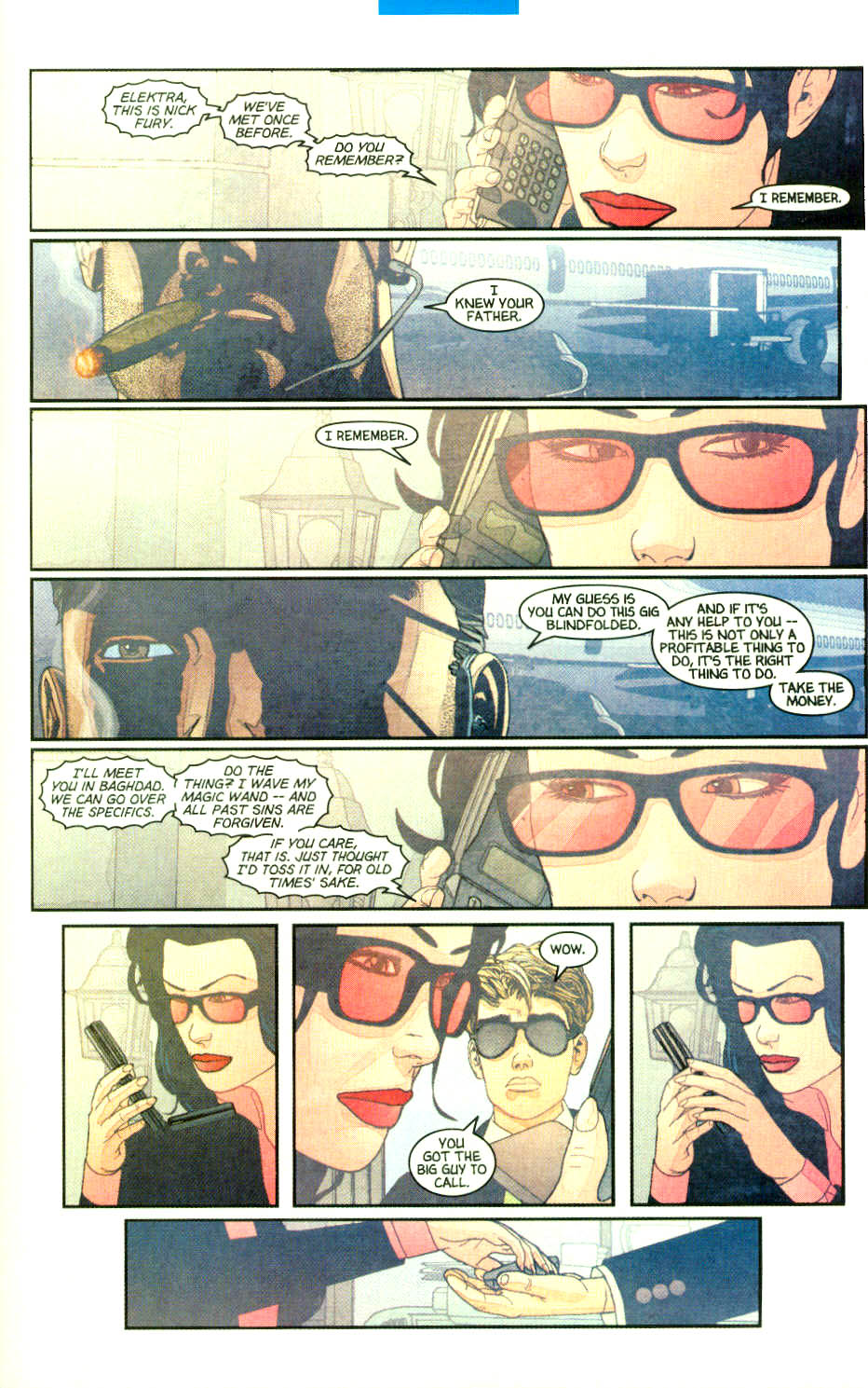 Read online Elektra (2001) comic -  Issue #1 - 21