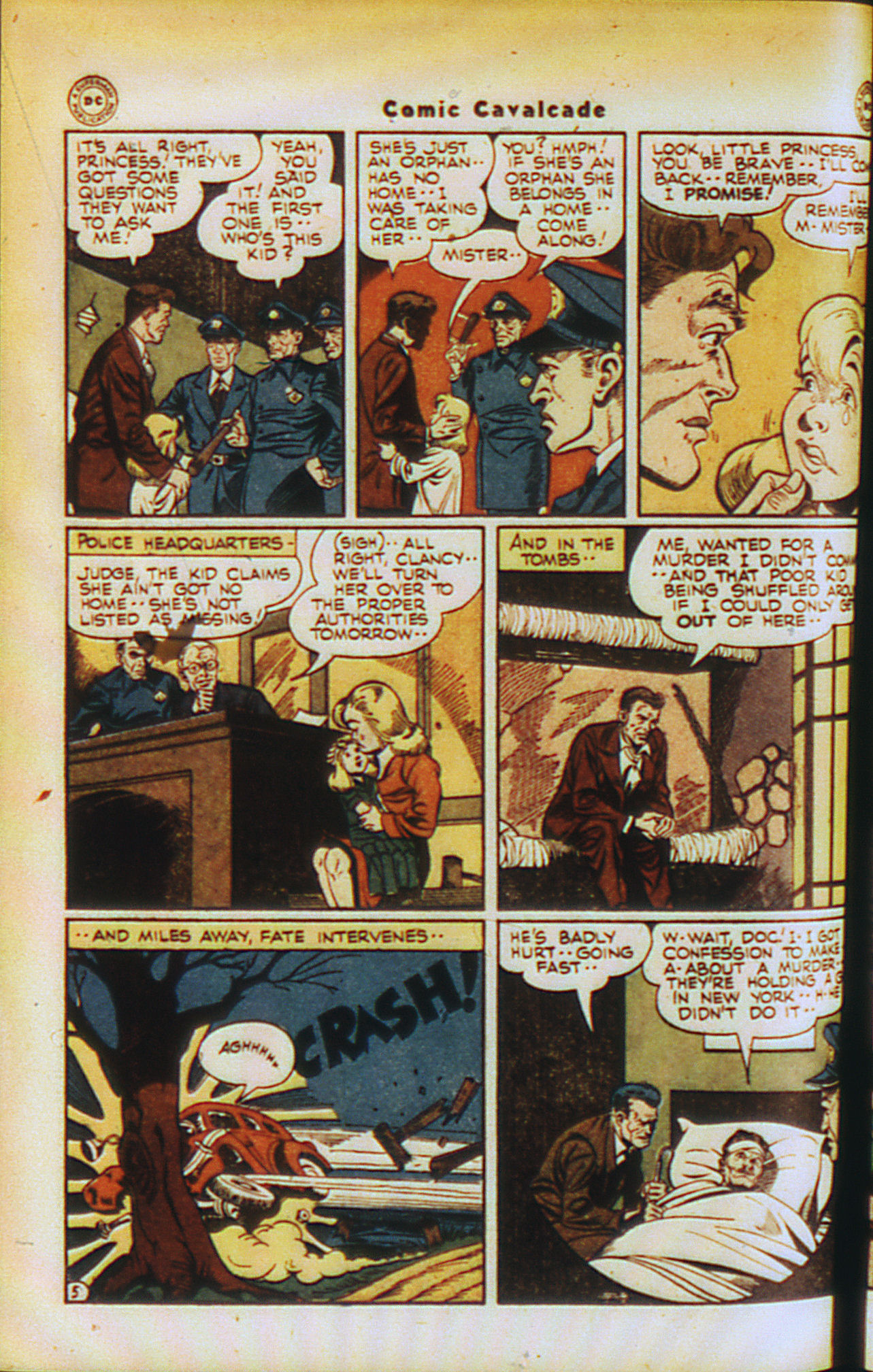 Read online Comic Cavalcade comic -  Issue #19 - 43