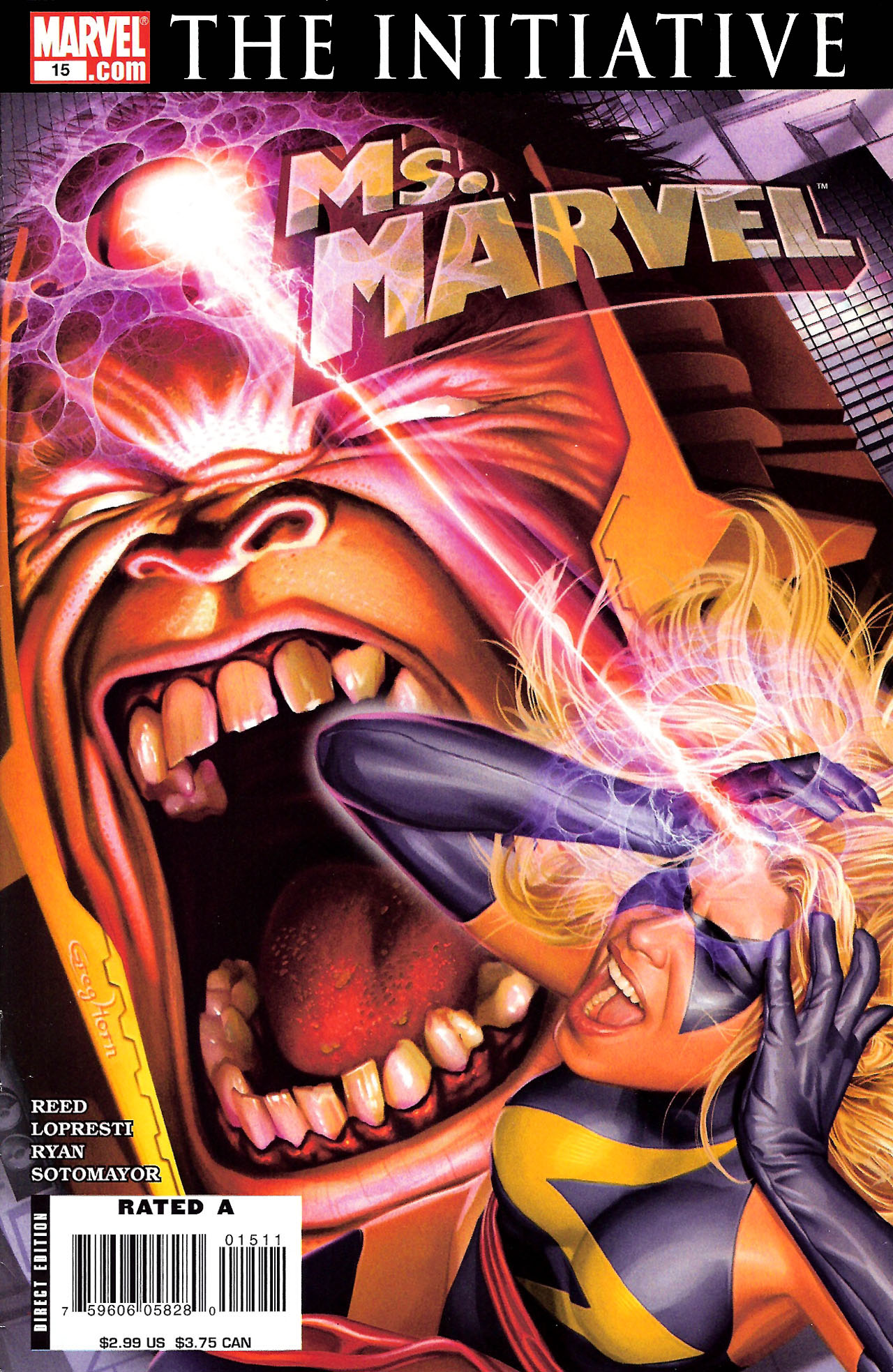 Read online Ms. Marvel (2006) comic -  Issue #15 - 1