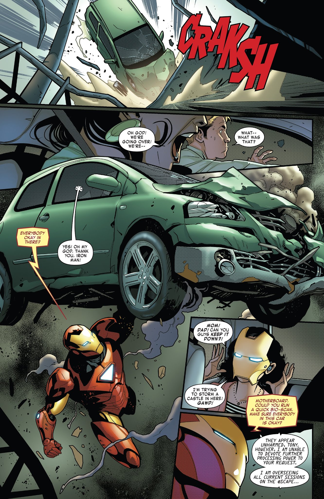 Read online Tony Stark: Iron Man comic -  Issue #6 - 7