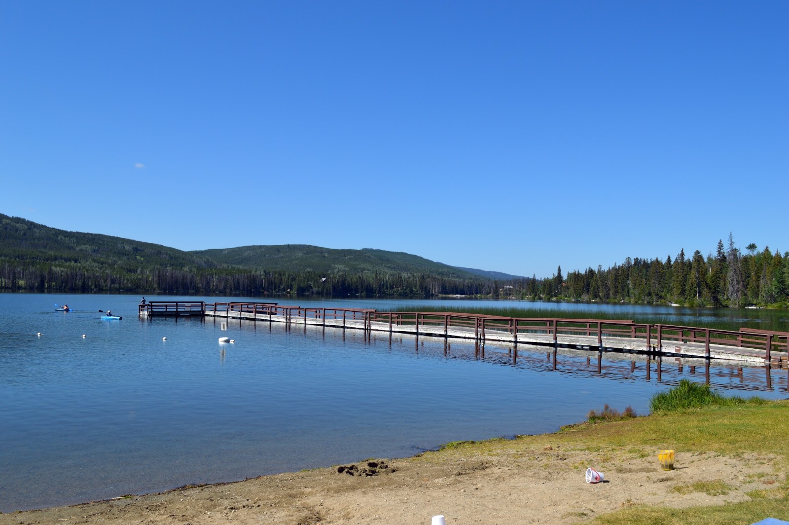 Footloose Lac Le Jeune British Columbia, between Merritt and Kamloops