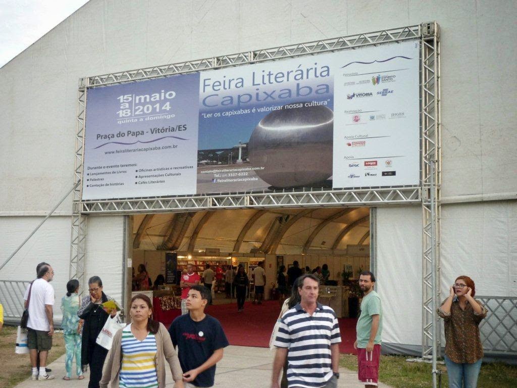 Colorices: 1ª Feira Literária Capixaba :: 15 a 18 de maio na Praça do