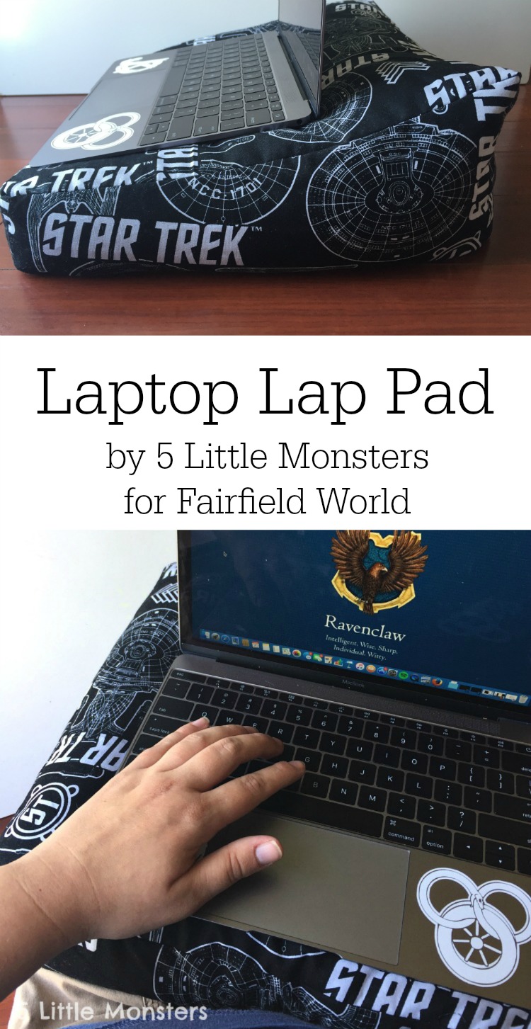 5 Little Monsters: Laptop Lap Pad