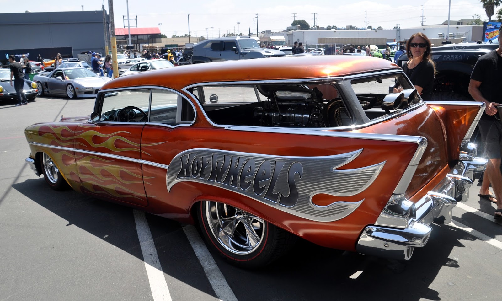 Just A Car Guy: the Hot Wheels 50th anniversary car show and party was
