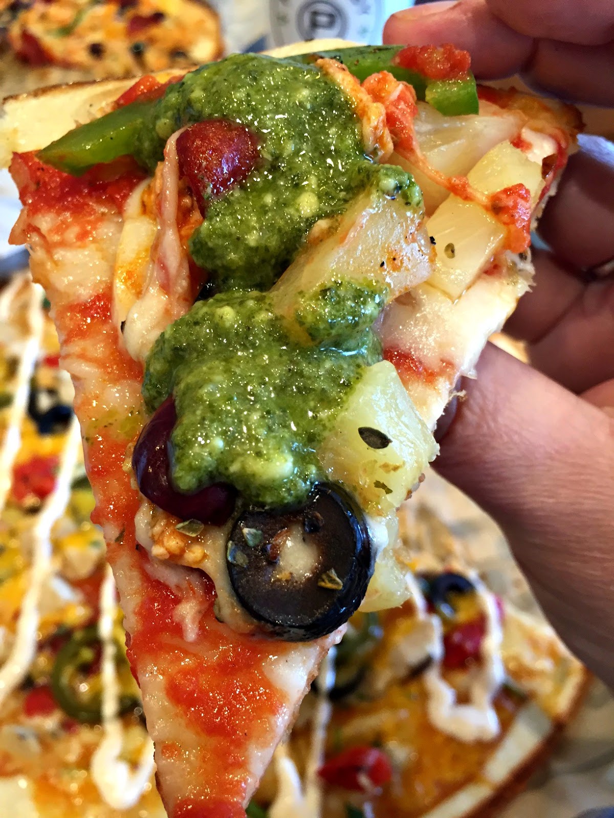 Restaurant Review Pieology Custom Pizza Beechmont The Food Hussy!