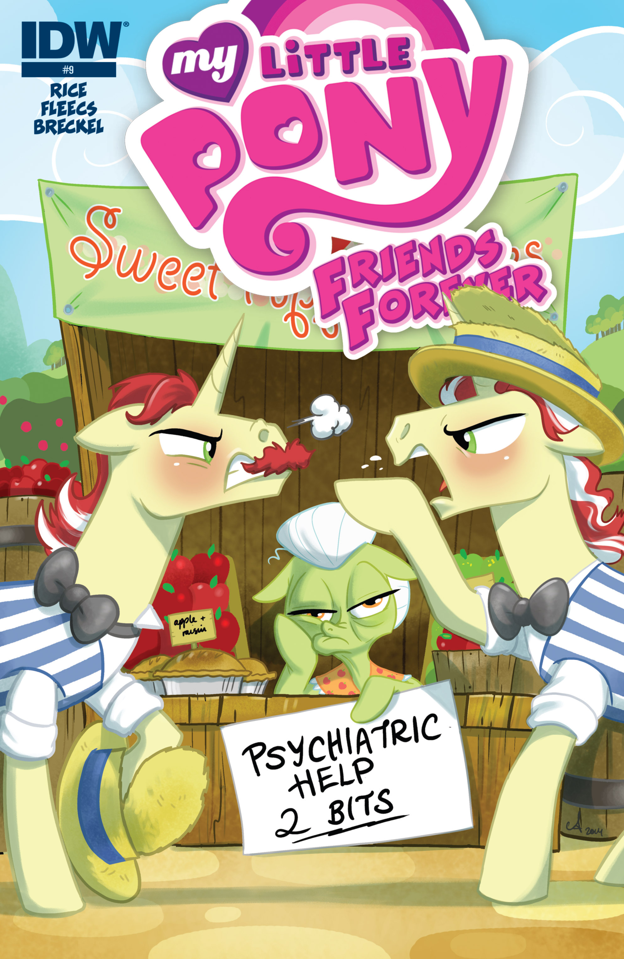 Read online My Little Pony: Friends Forever comic -  Issue #9 - 1