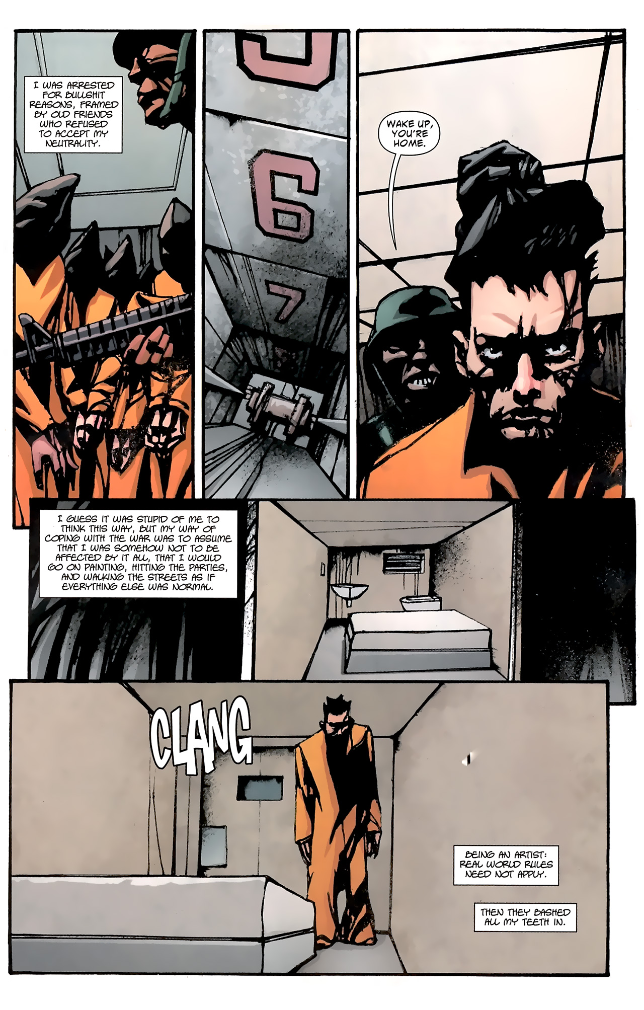 Read online DMZ (2006) comic -  Issue #58 - 8