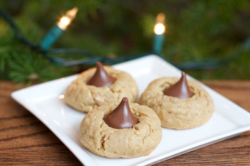 A Less Processed Life What's Baking Peanut Butter Blossoms