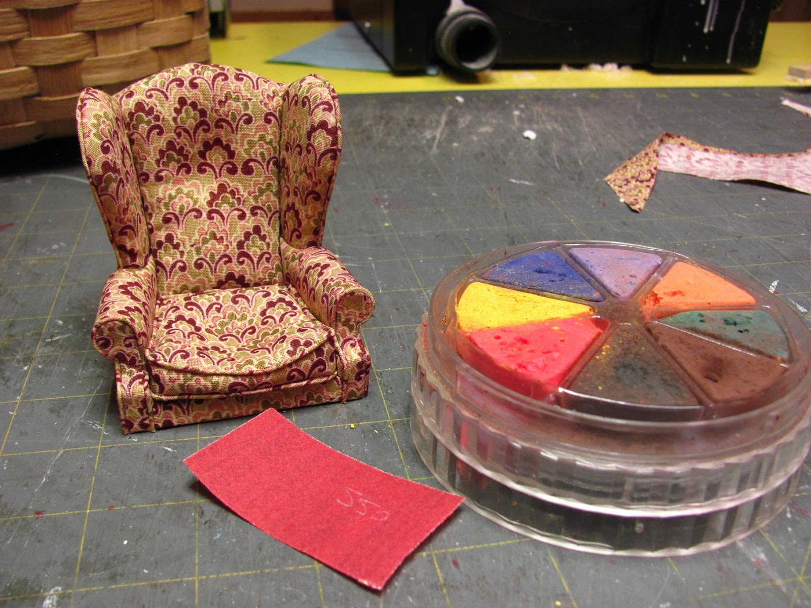 Dollhouse Miniature Furniture Tutorials 1 inch minis HOW TO AGE AN