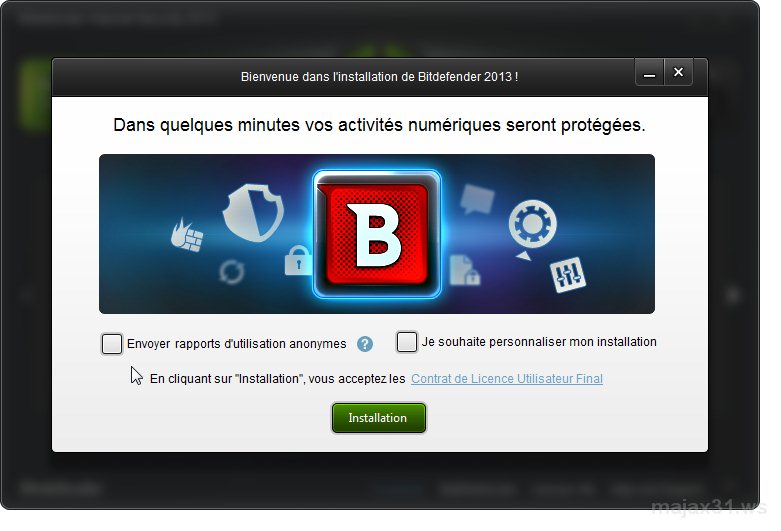 comment installer bitdefender