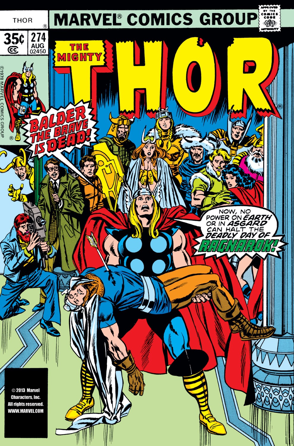 Read online Thor (1966) comic -  Issue #274 - 1