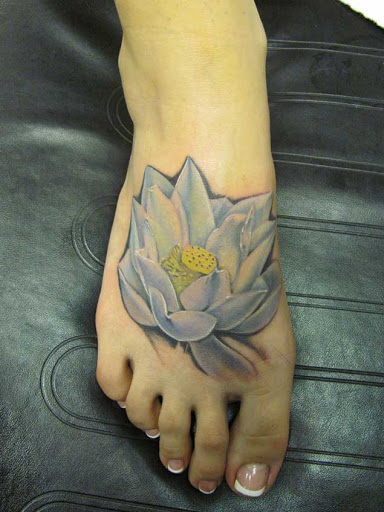 Esta linda flor de lótus