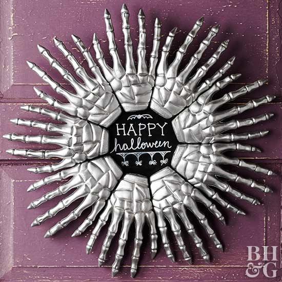 Halloween skelton spooky door decoration ideas 18 best Halloween door decoration ideas. Skelton hands front door decoration ideas for Halloween. Halloween Fun theme for home. Best spooky home decoration ideas for Halloween. Halloween haunted home decoration ideas.