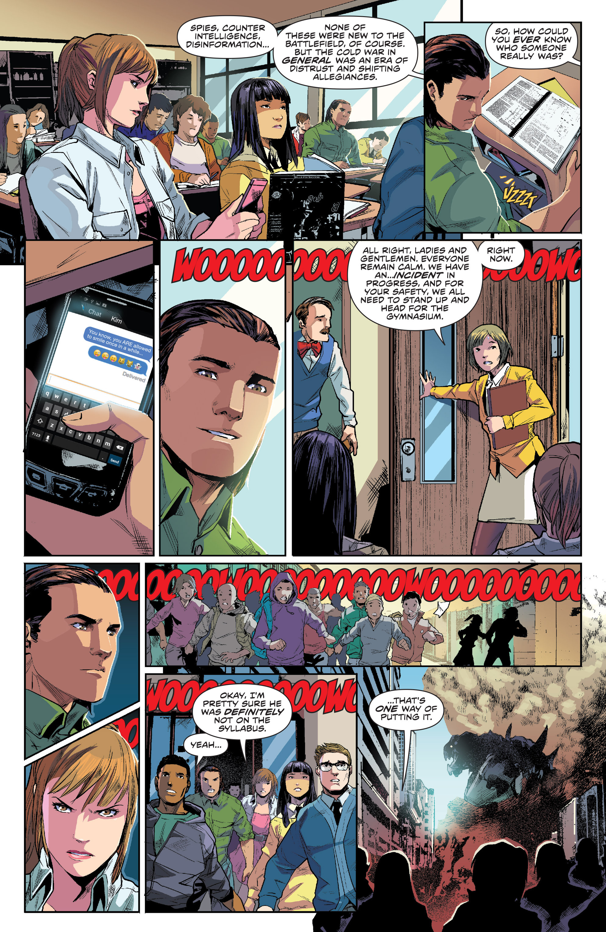 Read online Mighty Morphin Power Rangers comic -  Issue #0 - 7