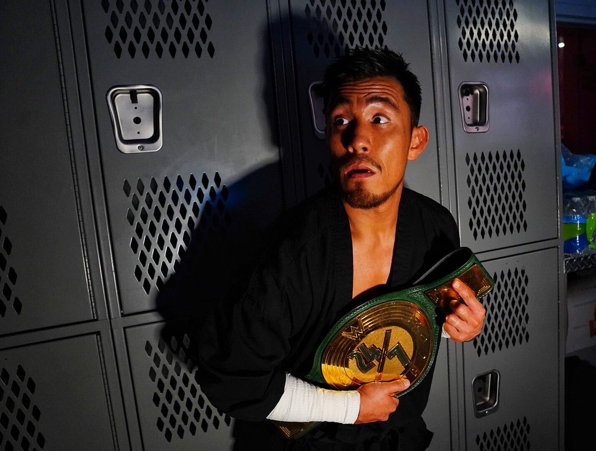 Akira Tozawa conquista o WWE 24/7 Championship pela terceira vez