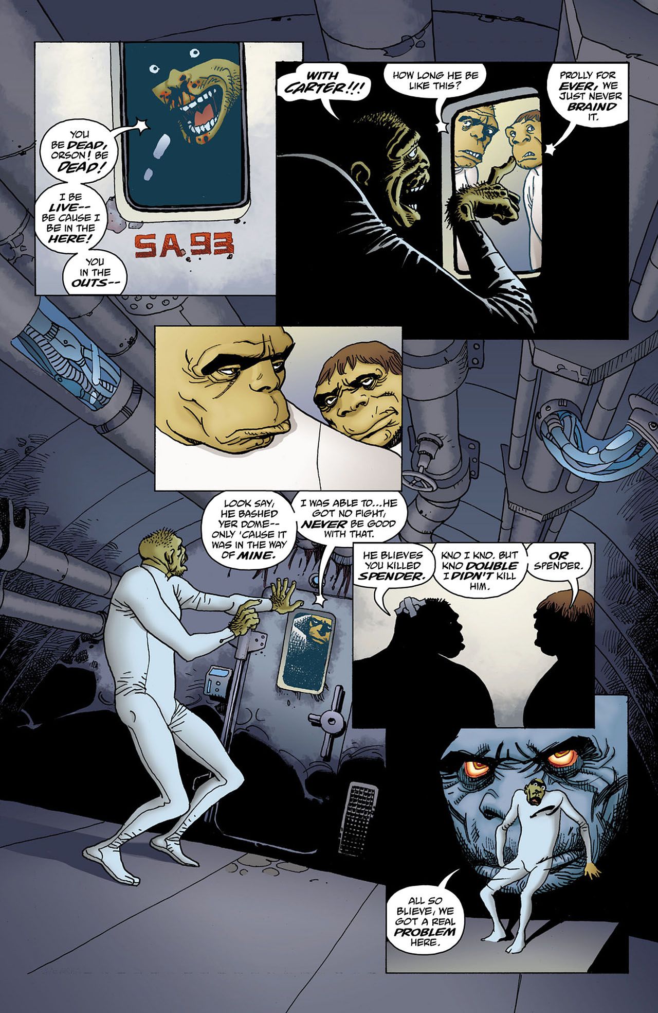 Read online Spaceman comic -  Issue #7 - 3