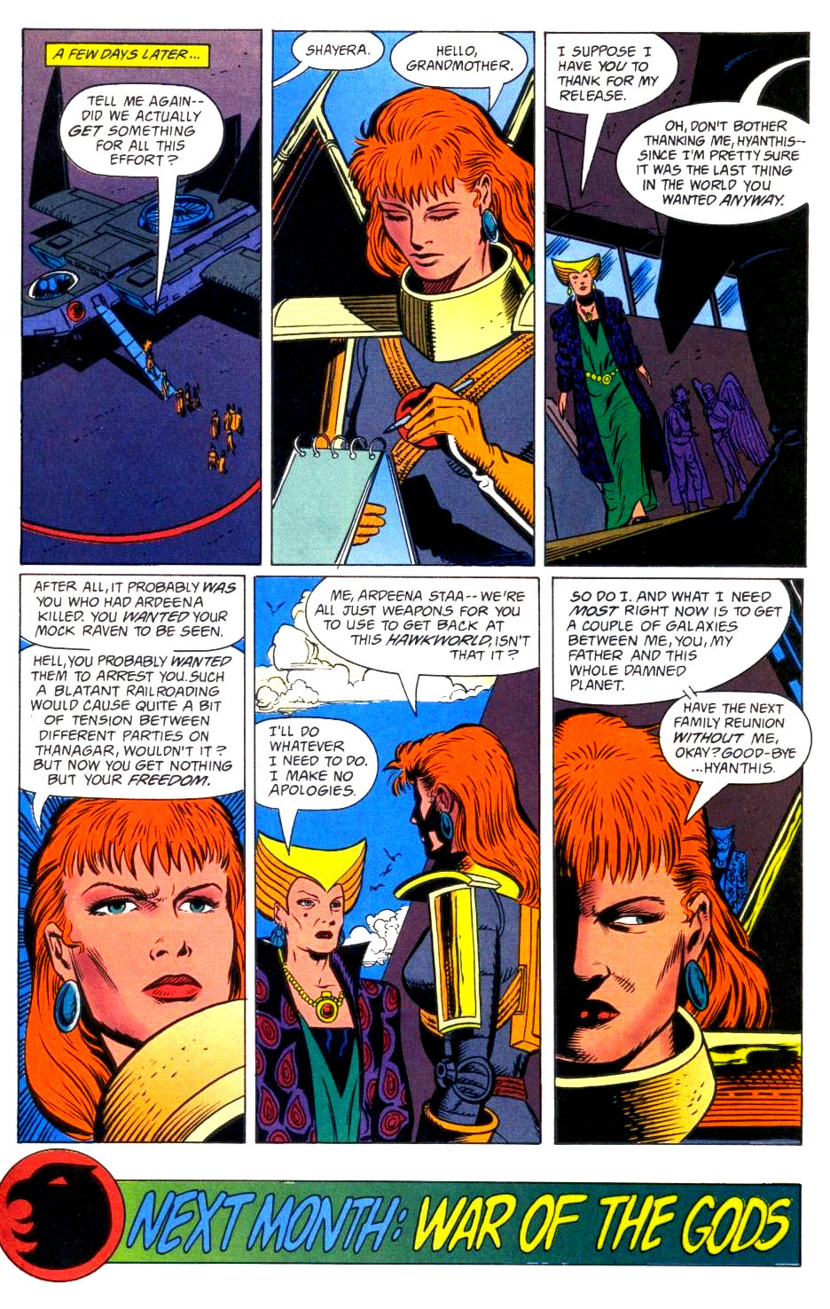 Read online Hawkworld (1990) comic -  Issue #14 - 25